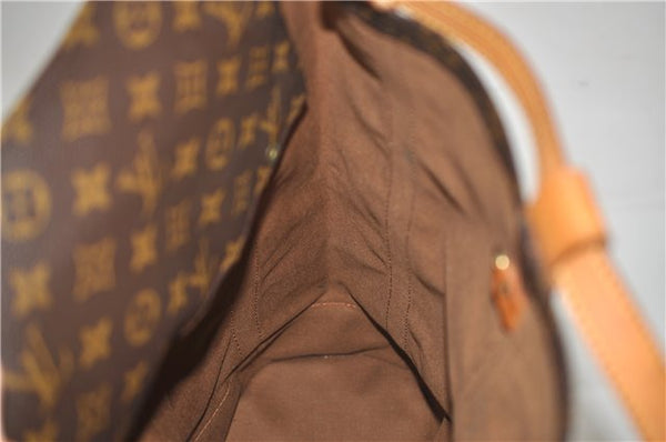 Authentic Louis Vuitton Monogram Randonnee GM Shoulder Bag M42244 LV 7569E