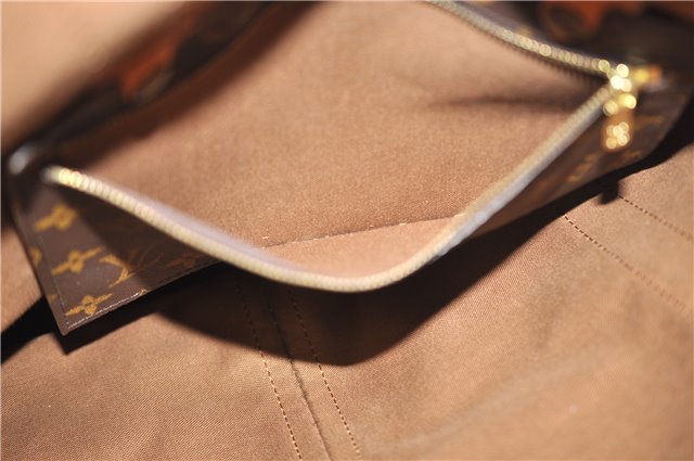 Authentic Louis Vuitton Monogram Randonnee GM Shoulder Bag M42244 LV 7569E