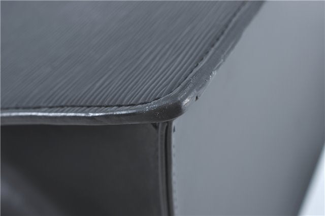 Authentic Louis Vuitton Epi Riviera Hand Bag Black M48182 LV 7570C