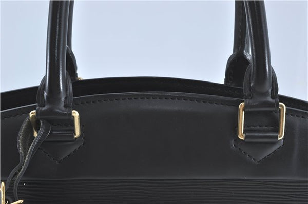 Authentic Louis Vuitton Epi Riviera Hand Bag Black M48182 LV 7570C