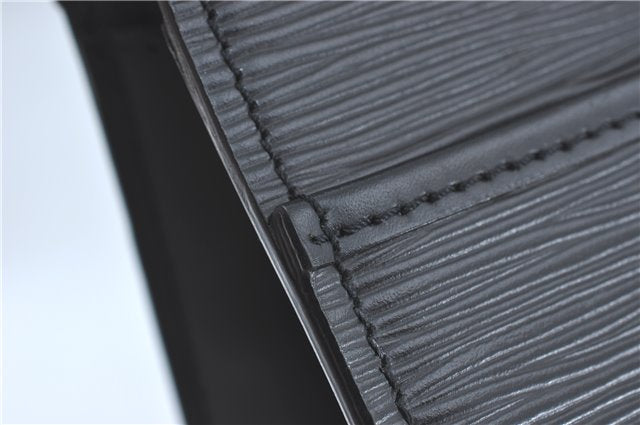 Authentic Louis Vuitton Epi Riviera Hand Bag Black M48182 LV 7570C