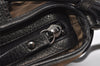 Authentic BURBERRY Vintage Shoulder Hand Bag Purse Nylon Leather Brown 7571I