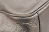 Authentic Salvatore Ferragamo Shoulder Tote Bag Leather Gold SF 7572D