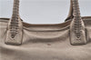 Authentic Salvatore Ferragamo Shoulder Tote Bag Leather Gold SF 7572D