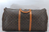 Authentic Louis Vuitton Monogram Keepall Bandouliere 60 M41412 Boston Bag 7573E