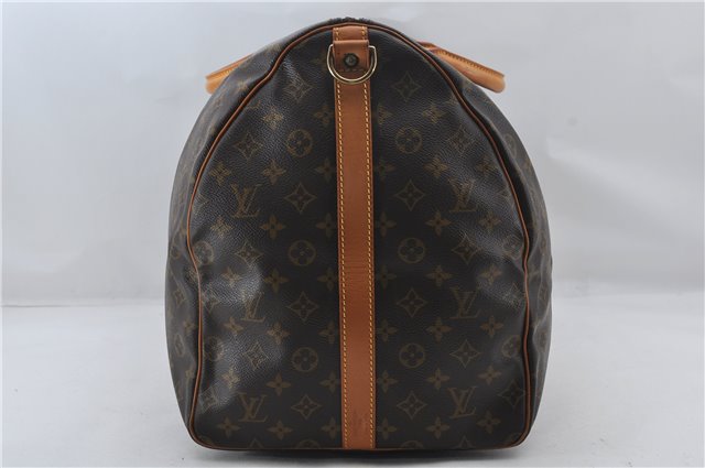 Authentic Louis Vuitton Monogram Keepall Bandouliere 60 M41412 Boston Bag 7573E