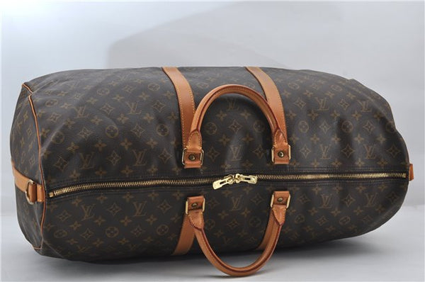 Authentic Louis Vuitton Monogram Keepall Bandouliere 60 M41412 Boston Bag 7573E