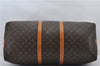 Authentic Louis Vuitton Monogram Keepall Bandouliere 60 M41412 Boston Bag 7573E