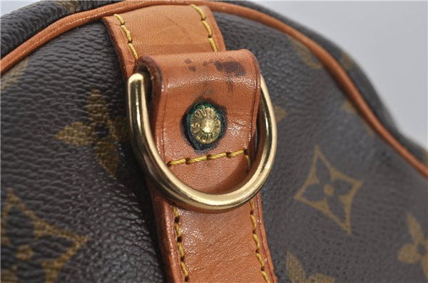 Authentic Louis Vuitton Monogram Keepall Bandouliere 60 M41412 Boston Bag 7573E