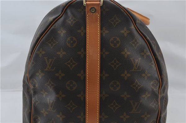Authentic Louis Vuitton Monogram Keepall Bandouliere 60 M41412 Boston Bag 7573E