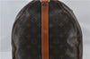 Authentic Louis Vuitton Monogram Keepall Bandouliere 60 M41412 Boston Bag 7573E