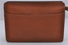 Authentic LOUIS VUITTON Epi Pochette Homme Clutch Bag Brown M52528 LV 7576C