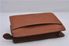 Authentic LOUIS VUITTON Epi Pochette Homme Clutch Bag Brown M52528 LV 7576C