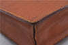 Authentic LOUIS VUITTON Epi Pochette Homme Clutch Bag Brown M52528 LV 7576C