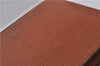 Authentic LOUIS VUITTON Epi Pochette Homme Clutch Bag Brown M52528 LV 7576C