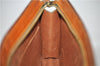Authentic LOUIS VUITTON Epi Pochette Homme Clutch Bag Brown M52528 LV 7576C