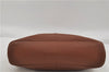 Authentic Burberrys Vintage Leather Shoulder Hand Bag Brown 7576D