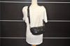 Authentic GUCCI Shoulder Cross Body Bag Purse Leather 223337 Black 7577D