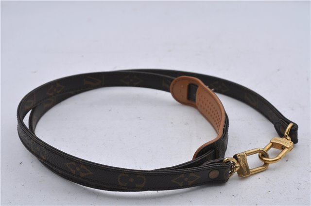 Authentic LOUIS VUITTON Monogram Brown Shoulder Strap 46.1