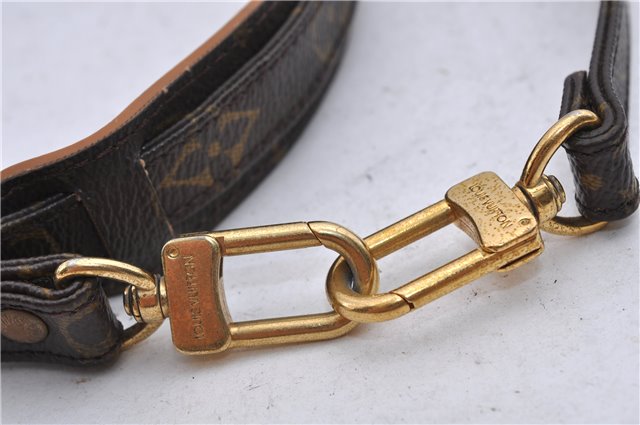 Authentic LOUIS VUITTON Monogram Brown Shoulder Strap 46.1