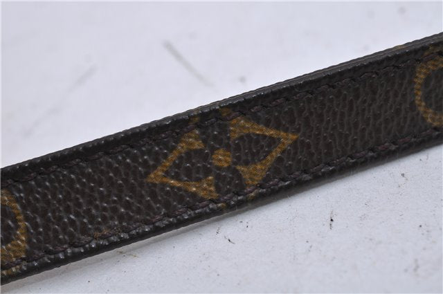 Authentic LOUIS VUITTON Monogram Brown Shoulder Strap 46.1