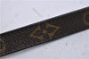 Authentic LOUIS VUITTON Monogram Brown Shoulder Strap 46.1" LV 7578C