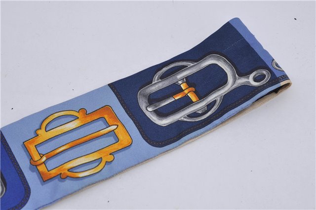 Authentic HERMES Twilly Scarf Silk 