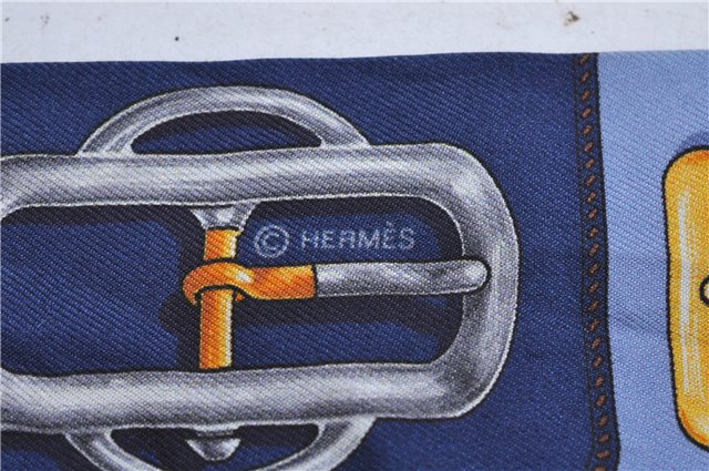 Authentic HERMES Twilly Scarf Silk 