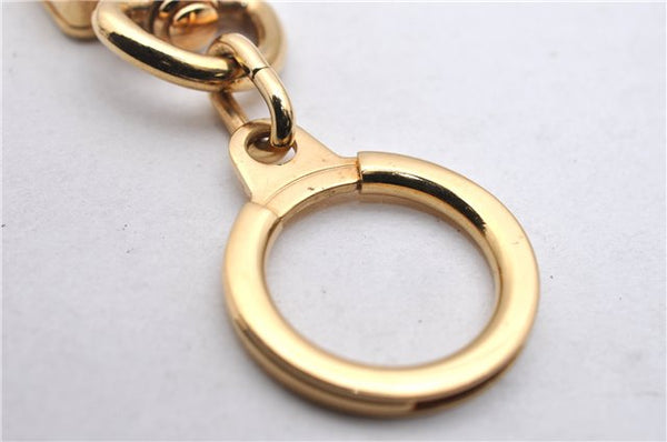 Authentic LOUIS VUITTON Charm Key Chain Anokre Gold M62694 LV 7584C