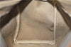 Authentic GUCCI Web Sherry Line Hand Boston Bag GG PVC Leather Brown 7584D