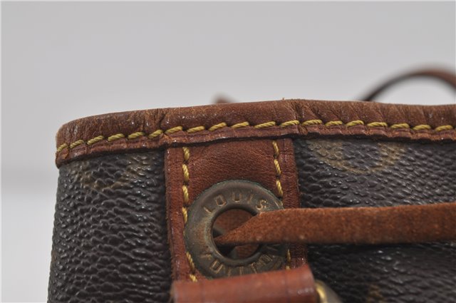 Authentic Louis Vuitton Monogram Petit Noe Shoulder Bag M42226 LV 7585D