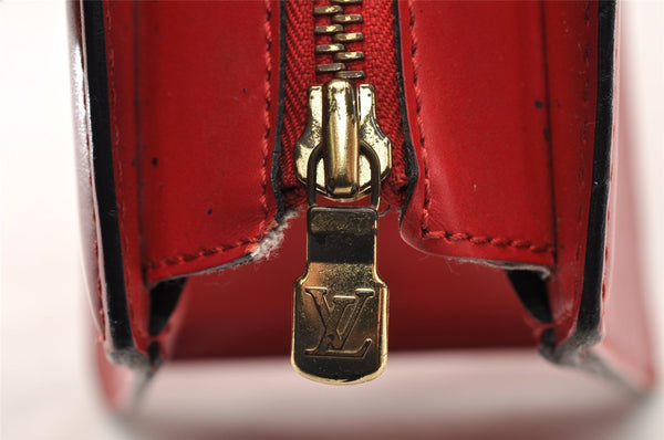 Authentic Louis Vuitton Epi Riviera Hand Bag Red M48187 LV 7587I