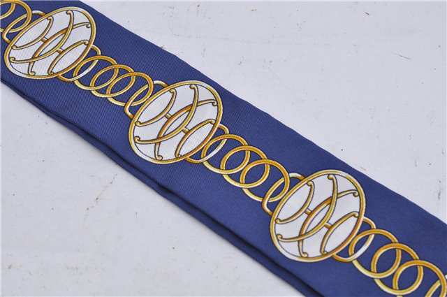 Authentic HERMES Twilly Scarf Silk 