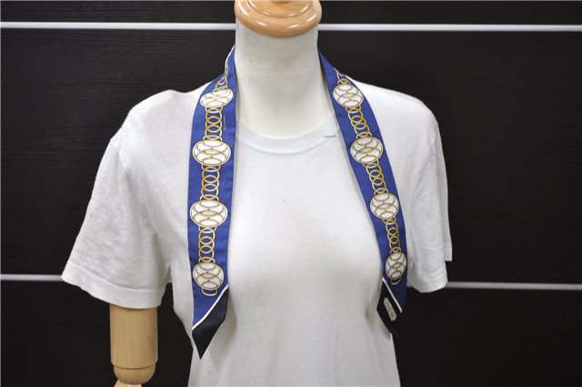 Authentic HERMES Twilly Scarf Silk 