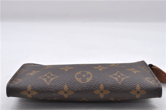 Authentic LOUIS VUITTON Monogram Pouch For Bucket PM LV 7590C