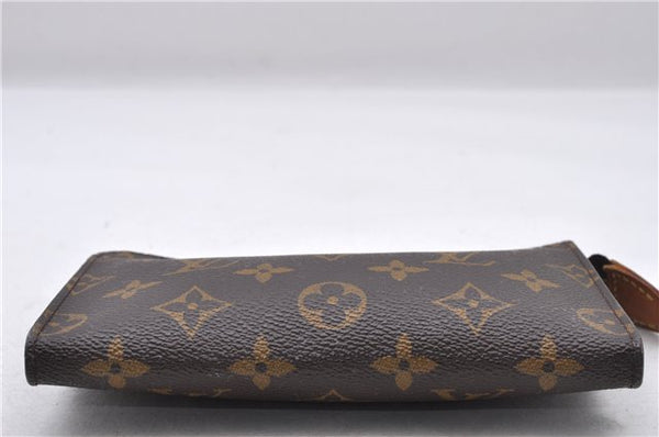 Authentic LOUIS VUITTON Monogram Pouch For Bucket PM LV 7590C