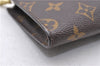 Authentic LOUIS VUITTON Monogram Pouch For Bucket PM LV 7590C