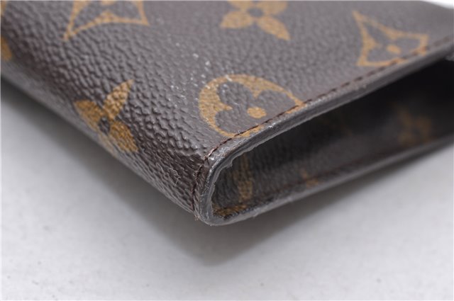 Authentic LOUIS VUITTON Monogram Pouch For Bucket PM LV 7590C