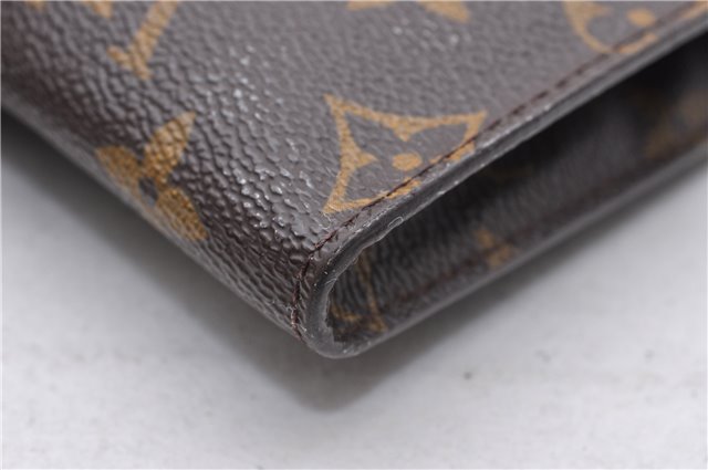 Authentic LOUIS VUITTON Monogram Pouch For Bucket PM LV 7590C
