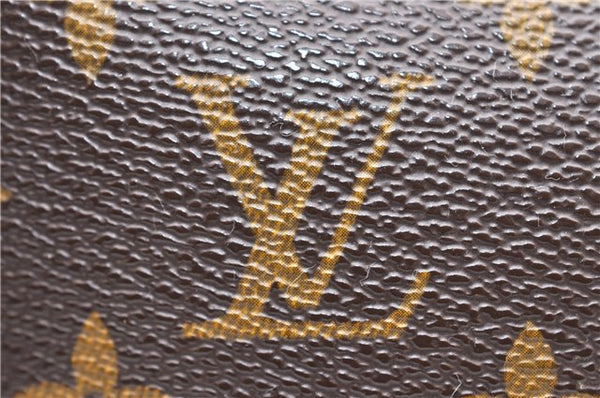 Authentic LOUIS VUITTON Monogram Pouch For Bucket PM LV 7590C