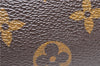 Authentic LOUIS VUITTON Monogram Pouch For Bucket PM LV 7590C