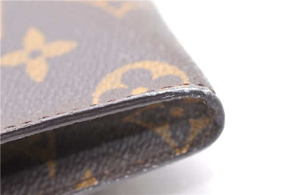 Authentic LOUIS VUITTON Monogram Pouch For Bucket PM LV 7590C