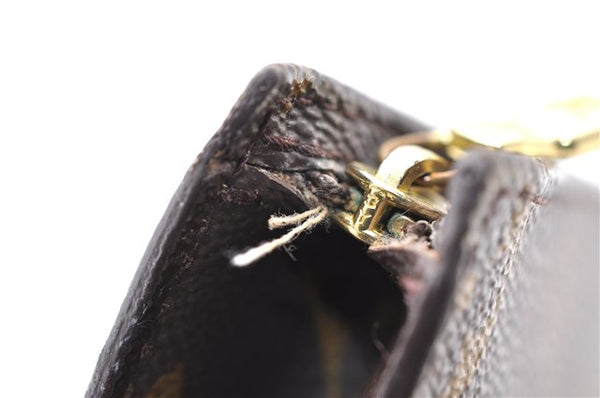 Authentic LOUIS VUITTON Monogram Pouch For Bucket PM LV 7590C