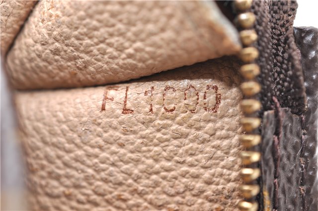 Authentic LOUIS VUITTON Monogram Pouch For Bucket PM LV 7590C