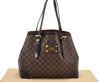 Authentic Louis Vuitton Damier Hampstead MM Shoulder Tote Bag N51204 LV 7590D
