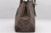 Authentic Louis Vuitton Damier Hampstead MM Shoulder Tote Bag N51204 LV 7590D