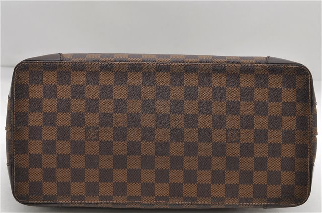Authentic Louis Vuitton Damier Hampstead MM Shoulder Tote Bag N51204 LV 7590D