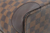 Authentic Louis Vuitton Damier Hampstead MM Shoulder Tote Bag N51204 LV 7590D