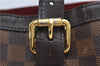 Authentic Louis Vuitton Damier Hampstead MM Shoulder Tote Bag N51204 LV 7590D