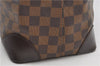 Authentic Louis Vuitton Damier Hampstead MM Shoulder Tote Bag N51204 LV 7590D